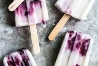 Roasted Berry and Goat Cheese Popsicles