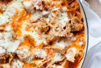 Creamy One-Pot Chicken Parmesan Pasta
