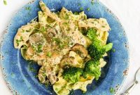 Creamy Chicken Stroganoff with Lighter Sauce