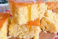 Buttery Sweet Cornbread with Golden Crust