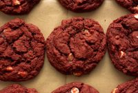 Chewy Red Velvet Chocolate Chip Cookie Recipe