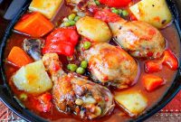 Authentic Filipino Chicken Afritada Recipe