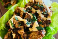 Indian-Spiced Lettuce Wraps: Fresh Flavor in Every Bite