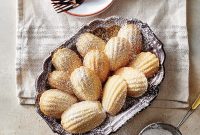 Crisp Vanilla Madeleines Dusted with Cardamom Sugar