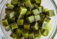 Matcha Ice Cubes for Iced Lattes, Smoothies and Cold Brew