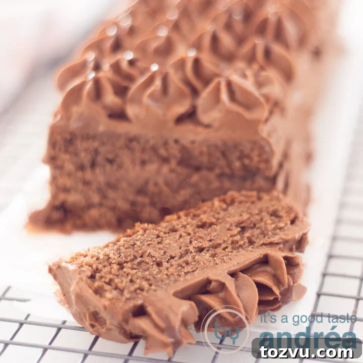 Chocolate truffle cake