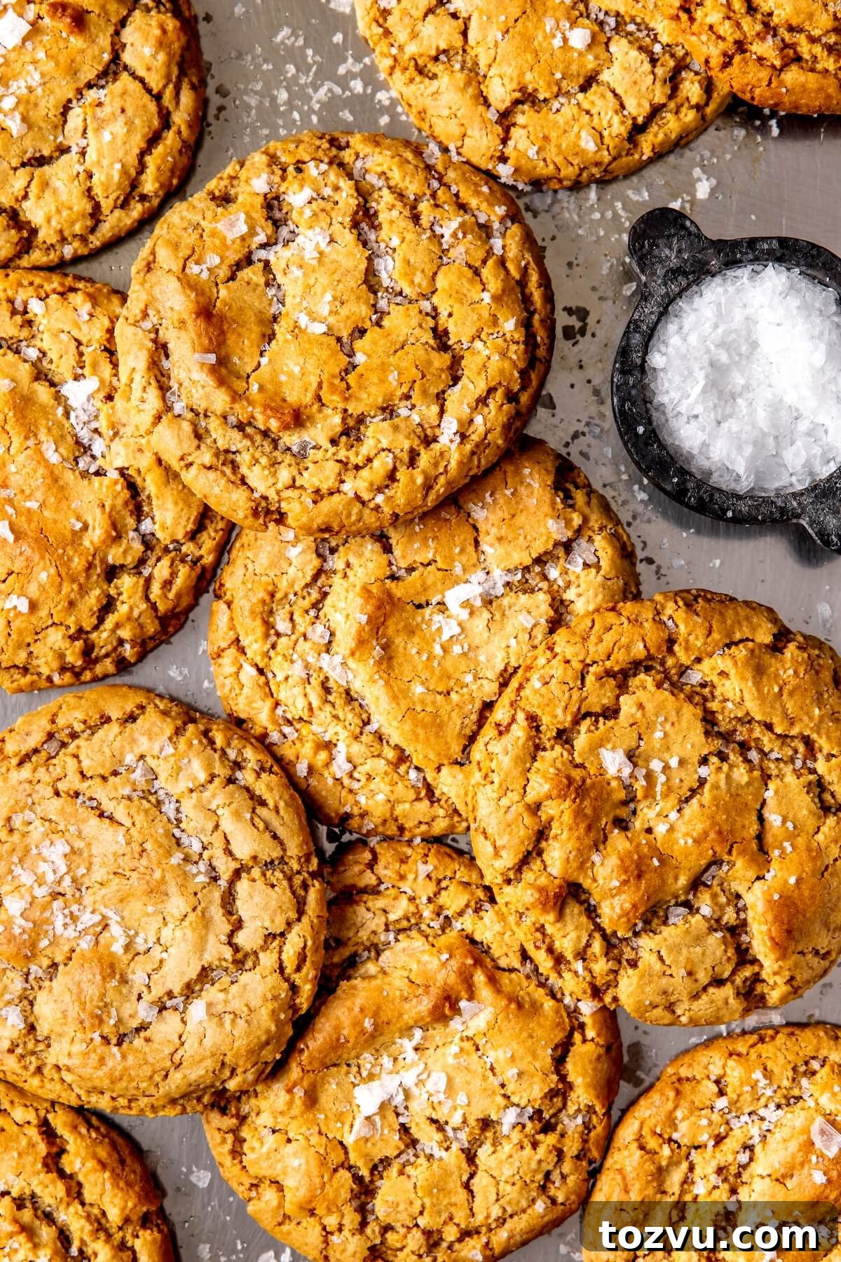 Gluten-Free Salted Vanilla Cashew Butter Cookies 2 Salted Vanilla Cashew Butter Cookies - Olivia Adriance