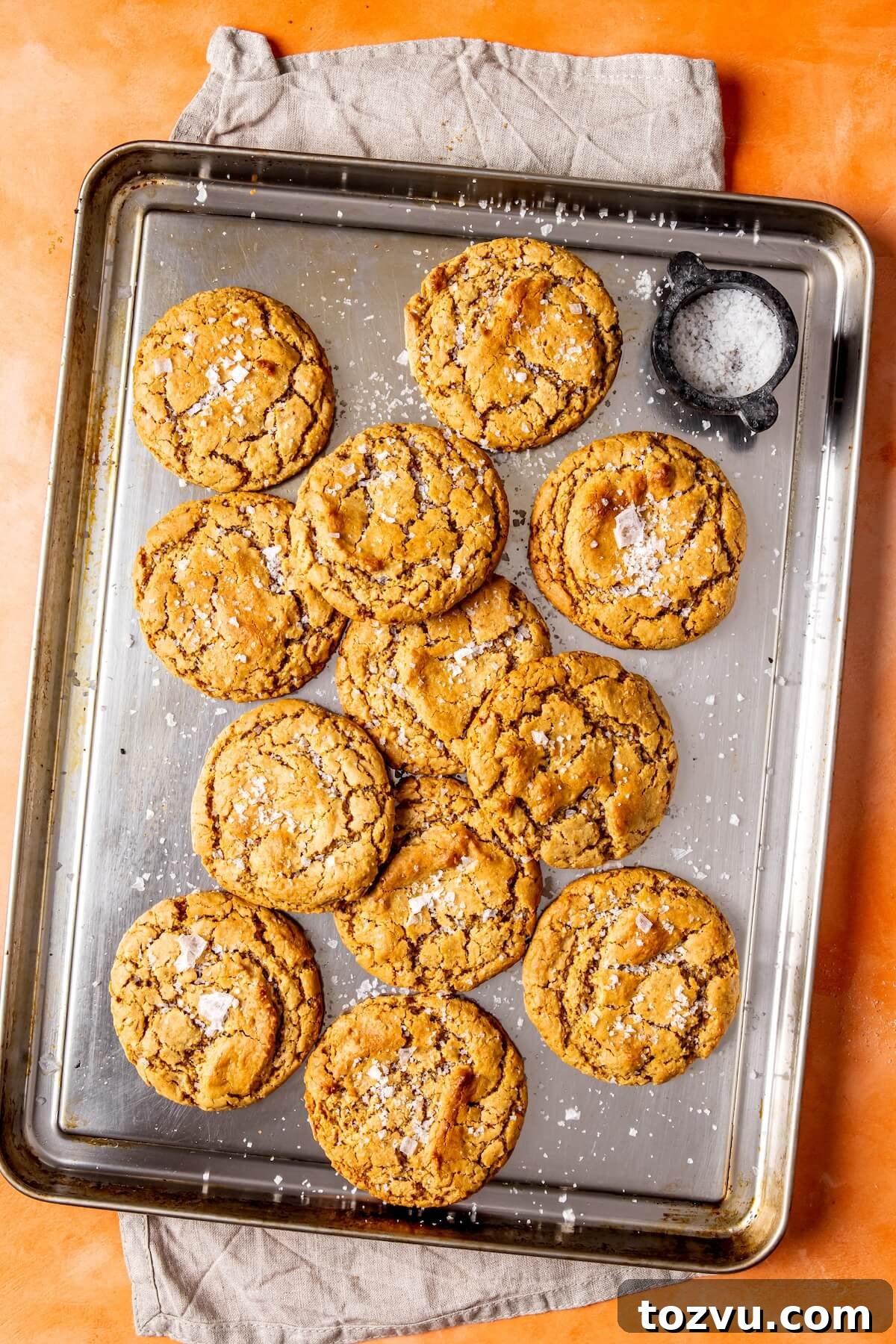 Gluten-Free Salted Vanilla Cashew Butter Cookies 3 Salted Vanilla Cashew Butter Cookies - Olivia Adriance