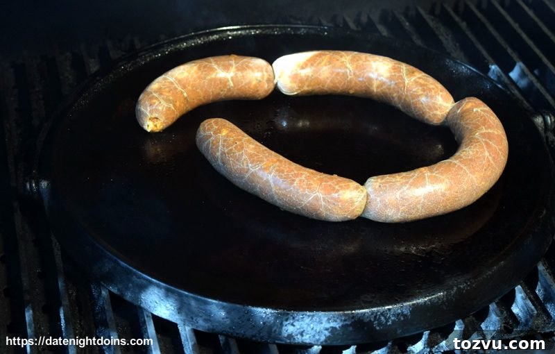 Grilled Beer Brats with Caramelized Onions 10 Homemade Beer Brats