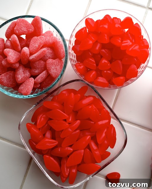 Valentine's Day Treat Bags: How to Buy in Bulk 3 Assorted heart candies in bulk