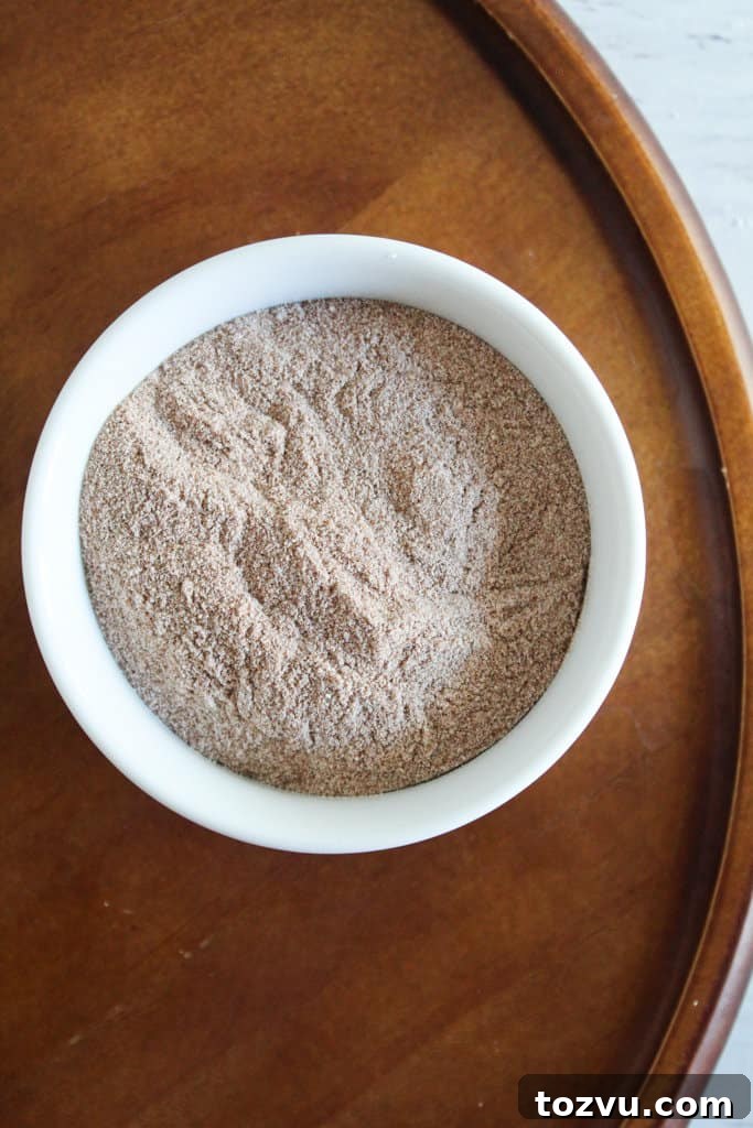 4 Teff Flour Substitutes That Match Texture and Nutrition 3 white bowl of teff flour.