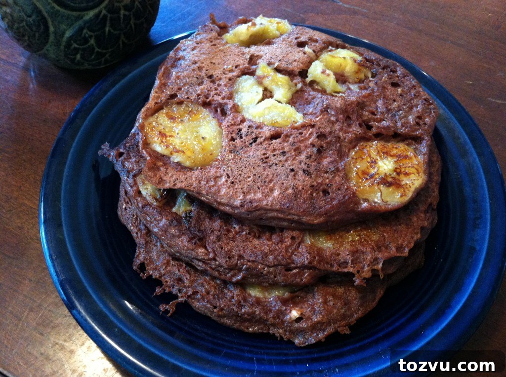 5 Pancake Recipes from One Versatile Batter 3 Cocoa banana pancakes