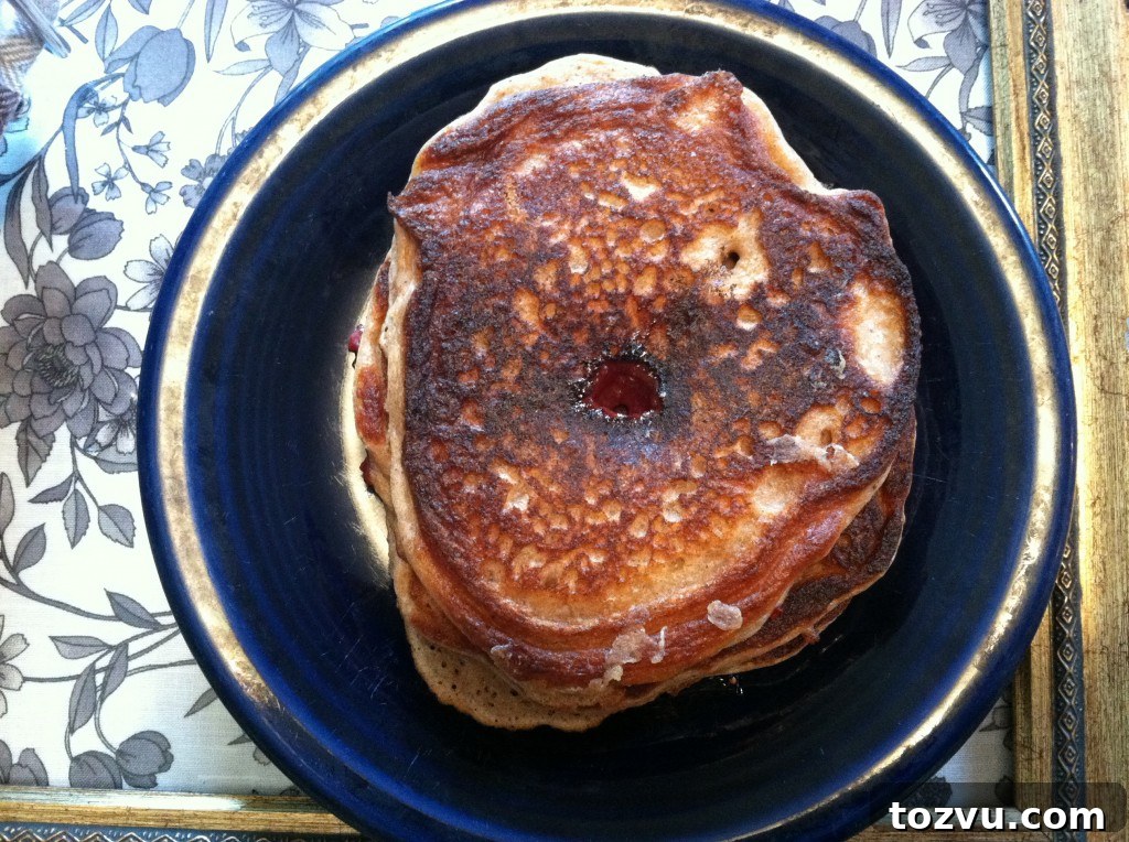 5 Pancake Recipes from One Versatile Batter 5 Peanut butter and jelly pancakes