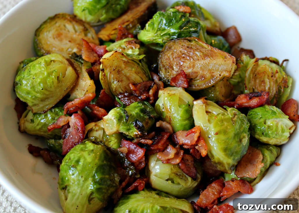 Keto Bacon & Balsamic Brussels Sprouts 7 Bacon Balsamic Keto Brussels Sprouts6