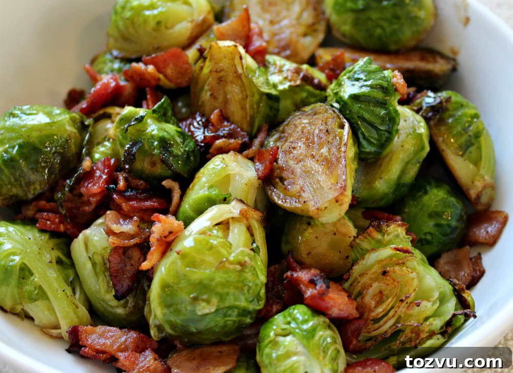 Keto Bacon & Balsamic Brussels Sprouts 8 Bacon Balsamic Keto Brussels Sprouts7