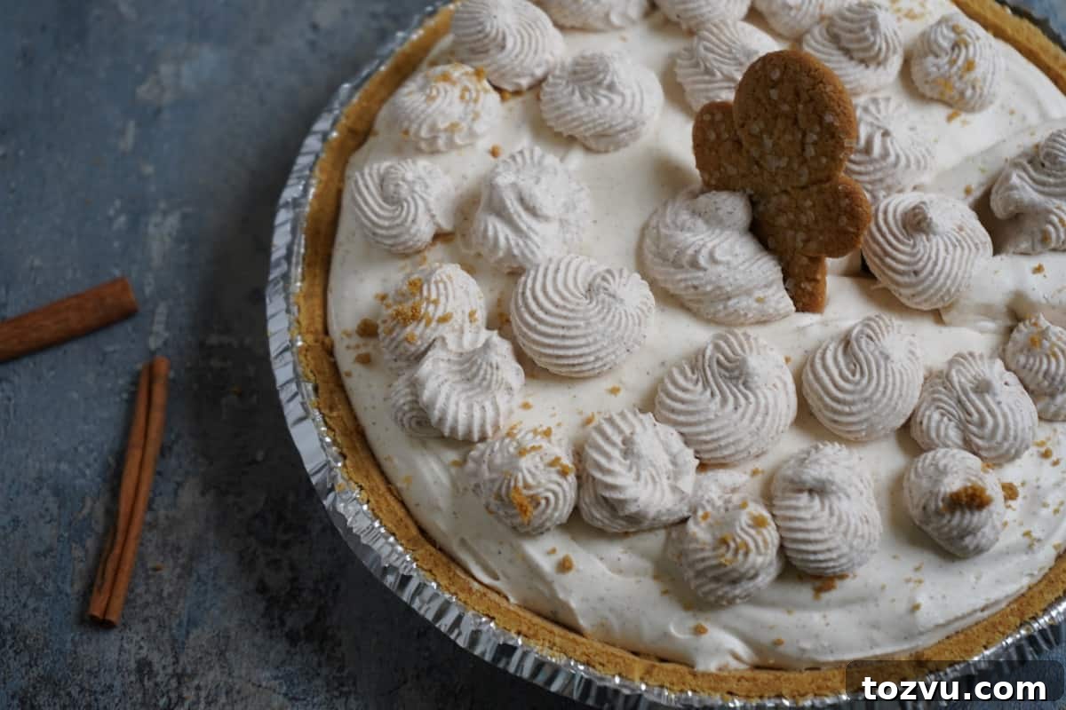 No-Bake Eggnog Cheesecake with a Boozy Twist 6 Cinnamon whipped cream