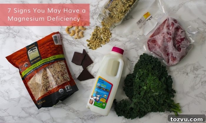 7 Warning Signs of Magnesium Deficiency 2 7 Signs You May have a Magnesium Deficiency