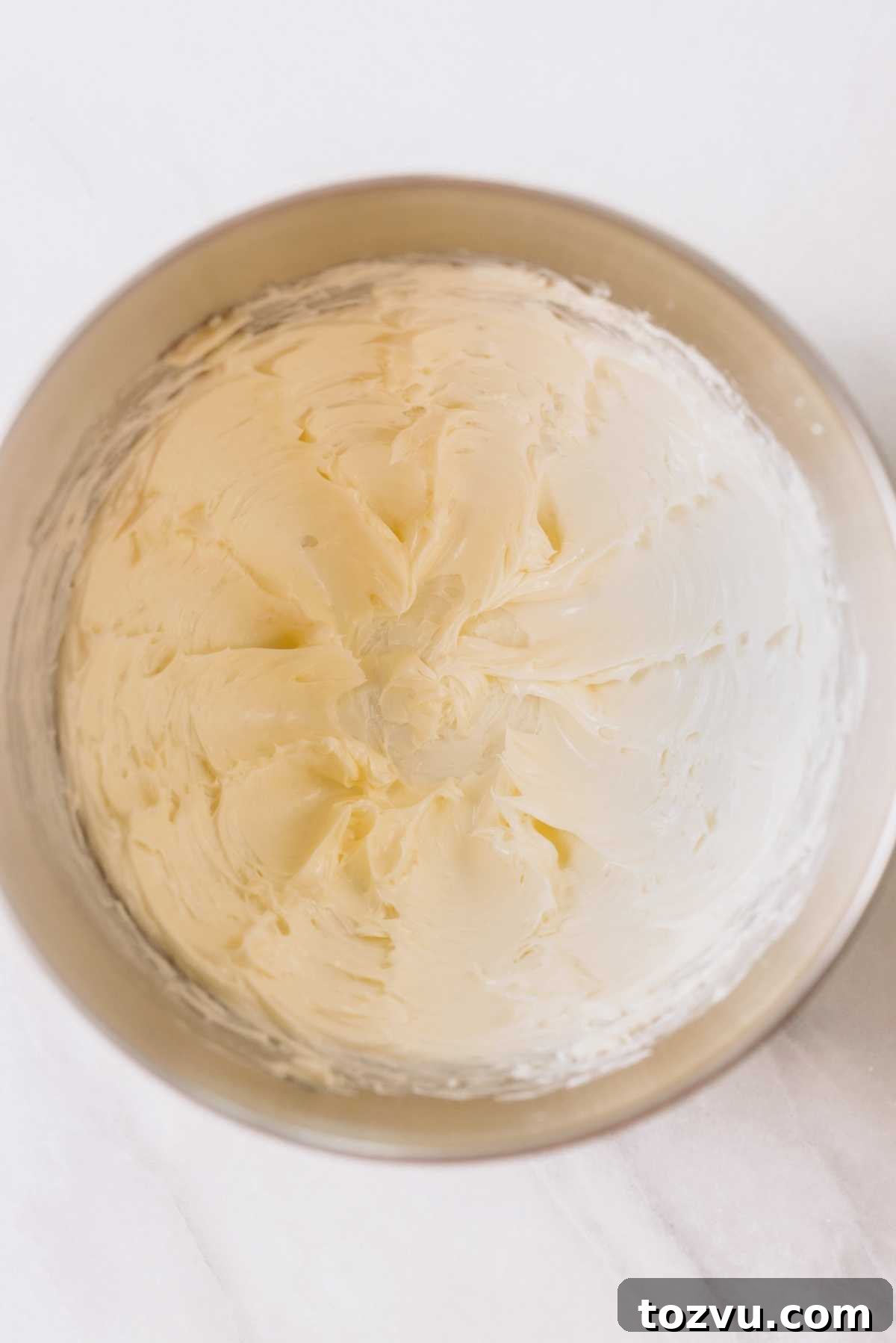 Moist Chocolate Chip Cake Recipe from Scratch 13 Beaten butter in a mixing bowl