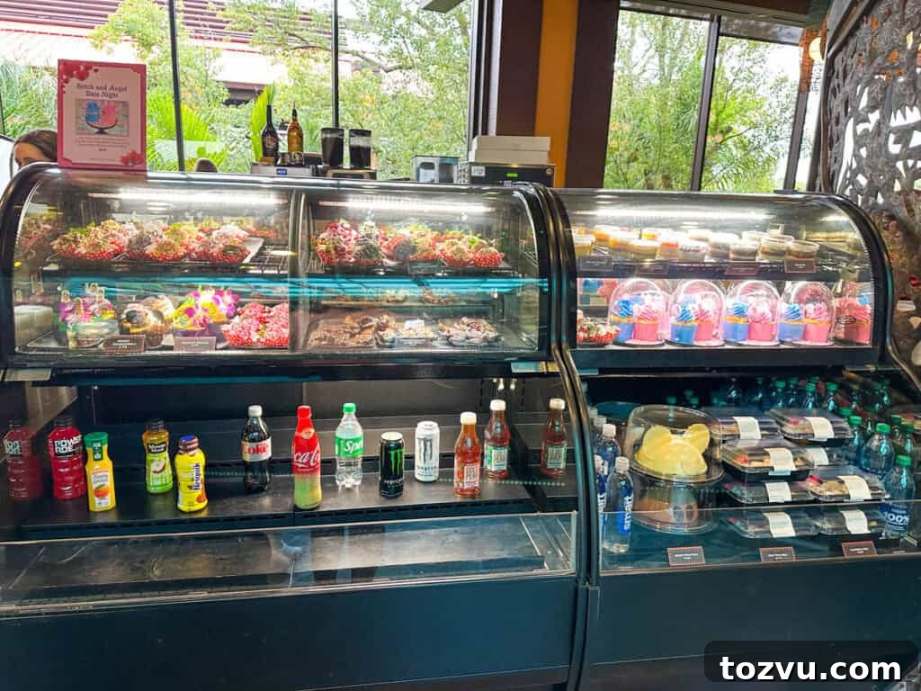 Kona Island Polynesian Resort: Authentic Hawaiian Getaway 9 pastries and cold cooler area at Kona Island.