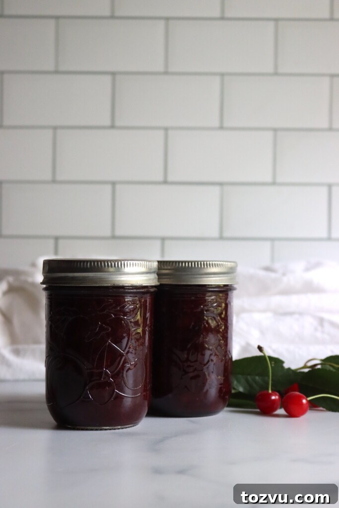 Homemade Sour Cherry Jam Recipe 6 Sour Cherry Jam