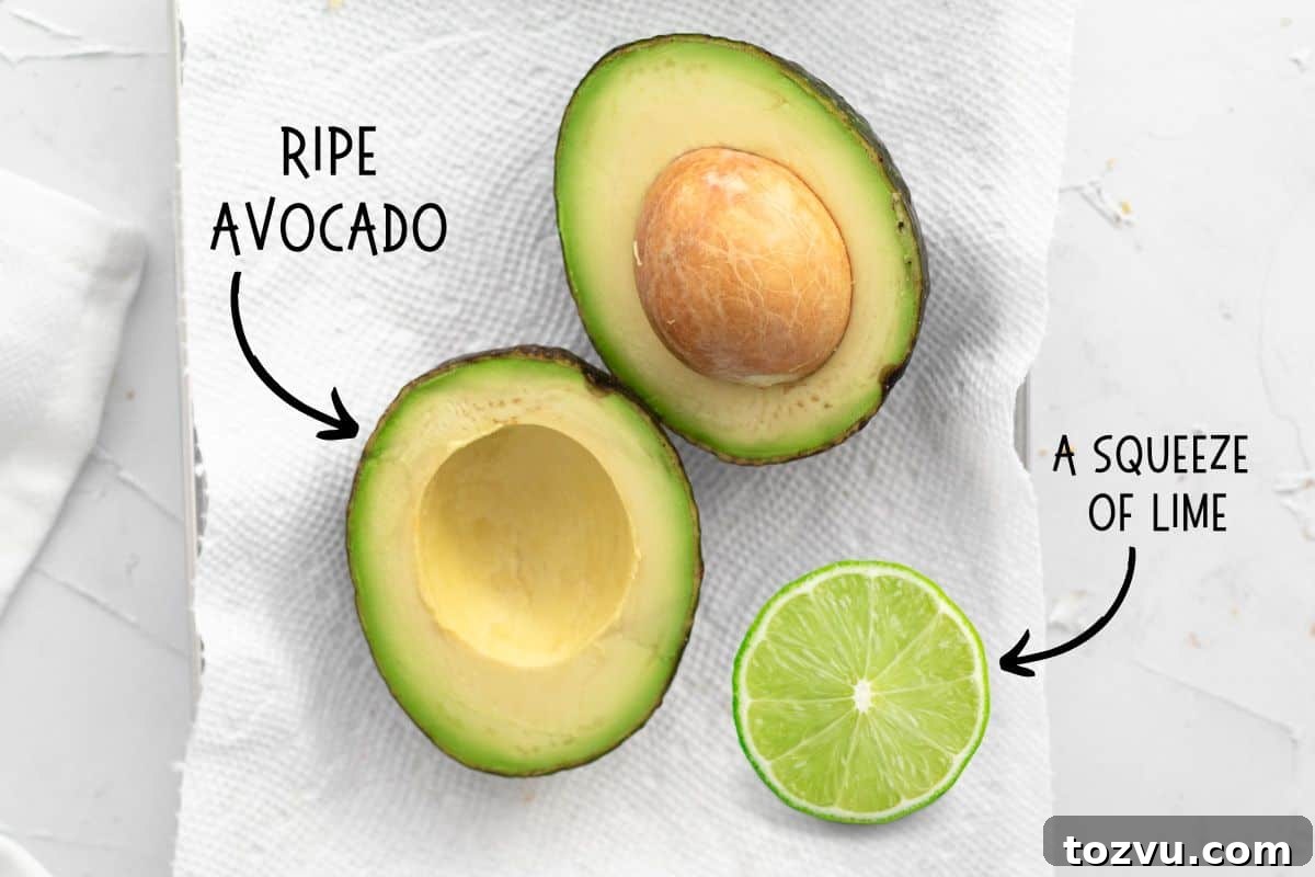 How to Make Avocado Puree for Baby Food 4 ingredients for homemade avocado puree