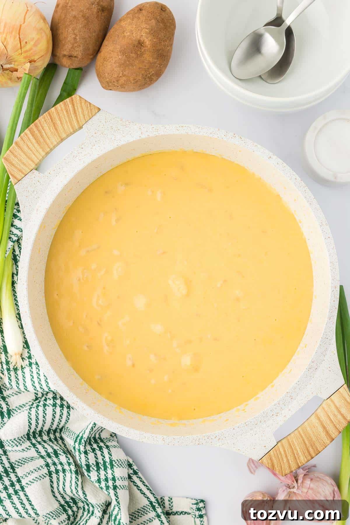 vegetarian potato soup