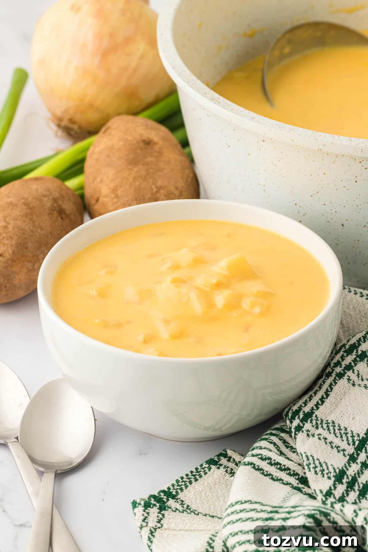 toppings for potato soup