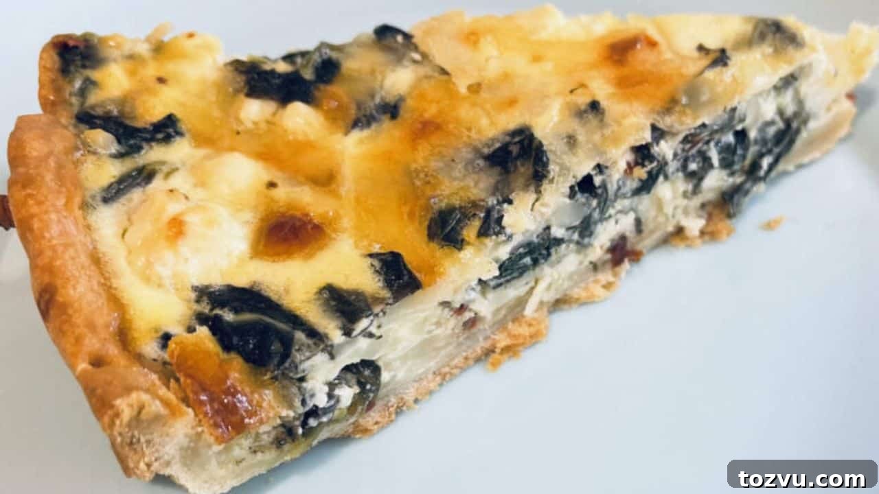 13 Vegan Dinner Recipes: Cozy to Elegant Plant-Based Meals 8 Vegetarian Spinach Quiche with Sun-Dried Tomatoes