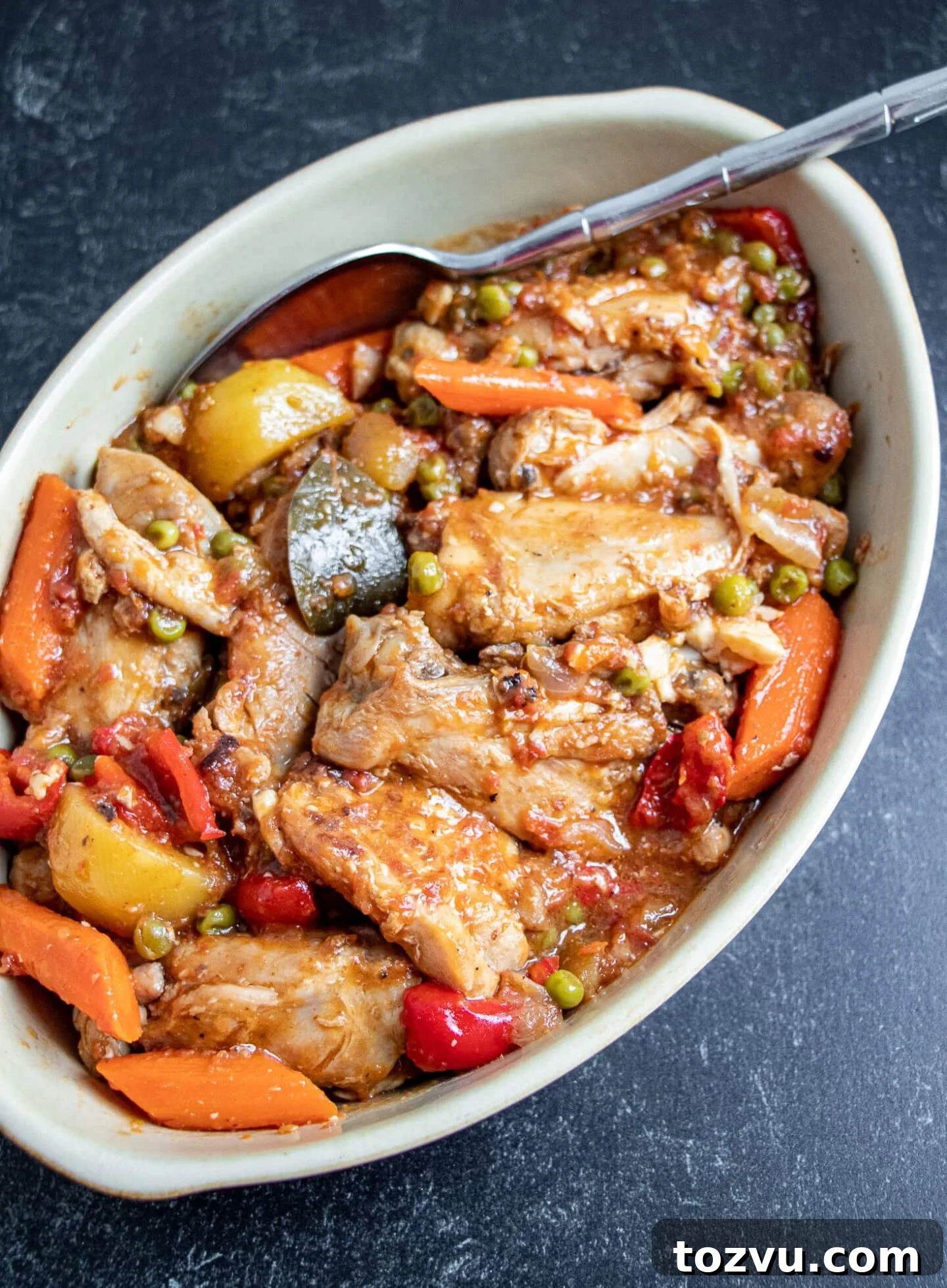 Afritada vegetables