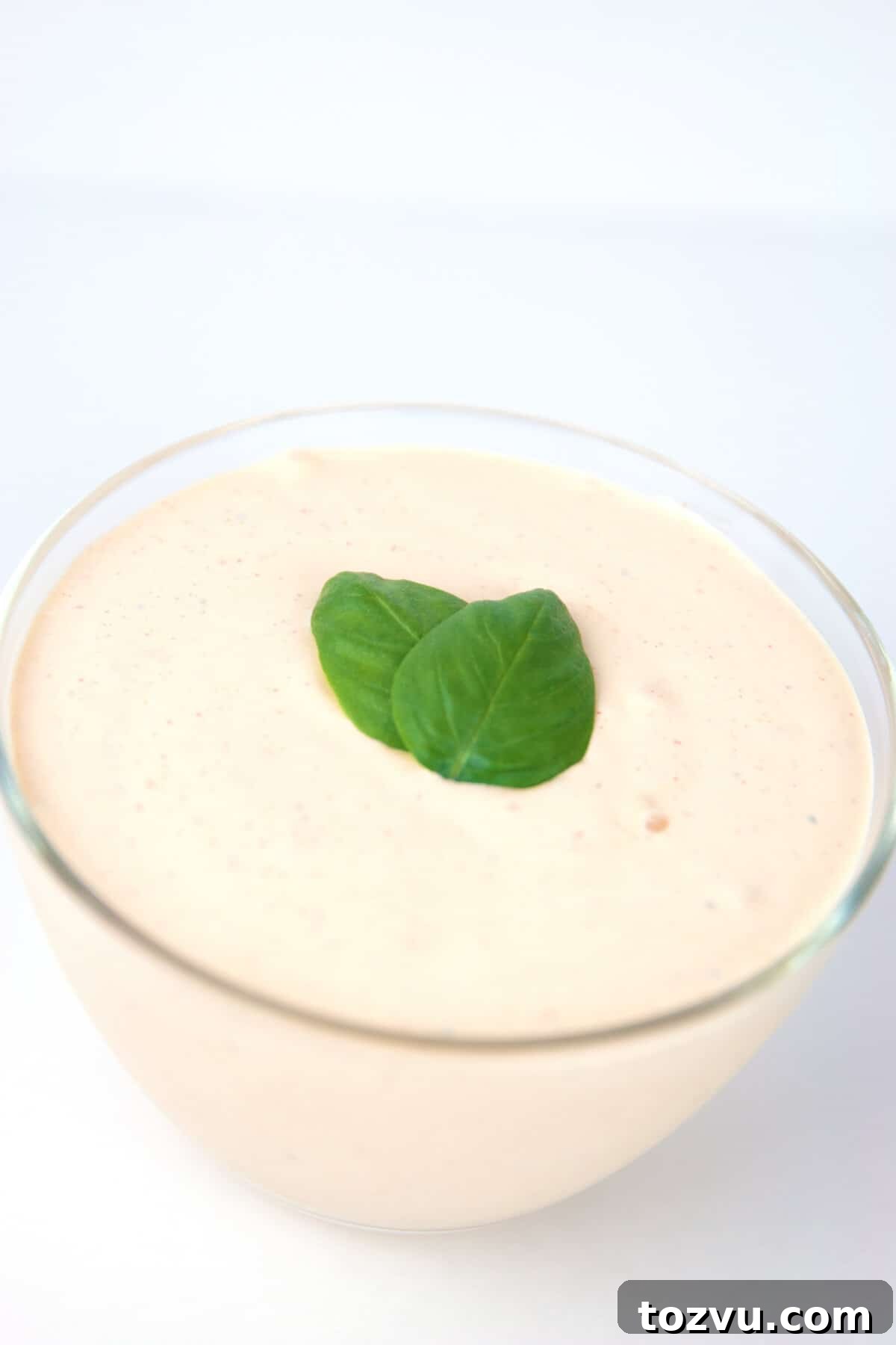 Creamy Spicy Ranch Jalapeño Dip Recipe 5 Close up of creamy dip