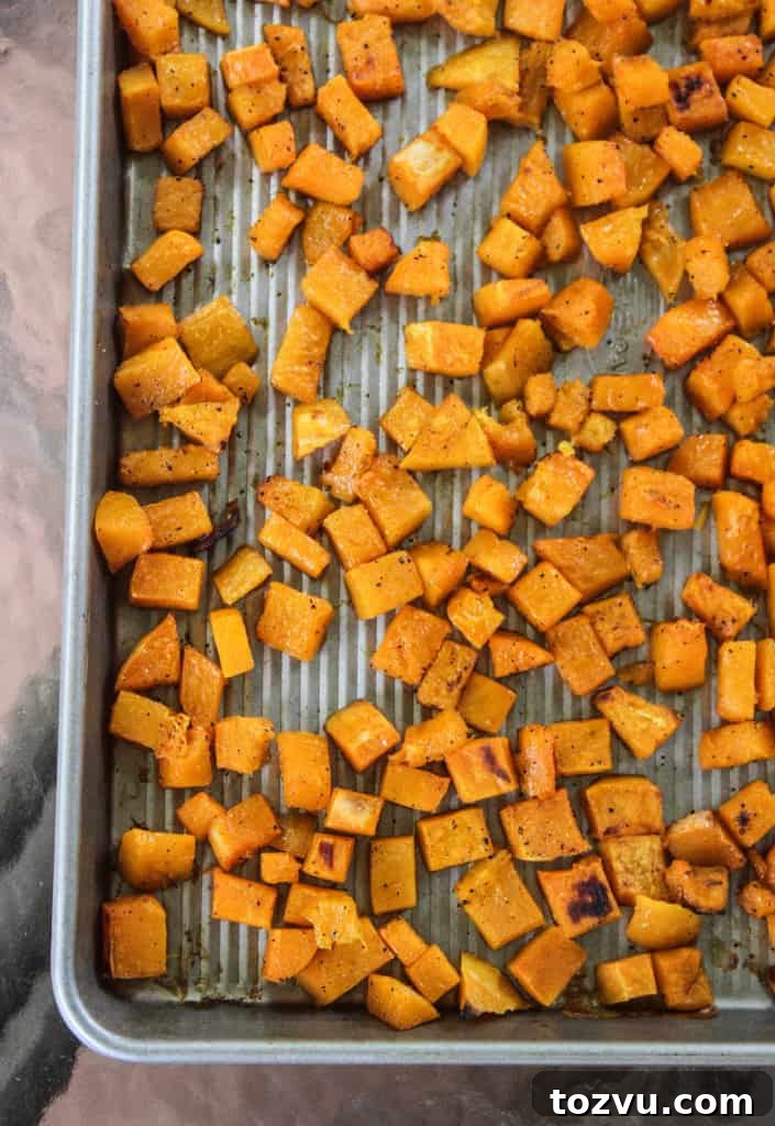 How to peel, chop, and roast a butternut squash