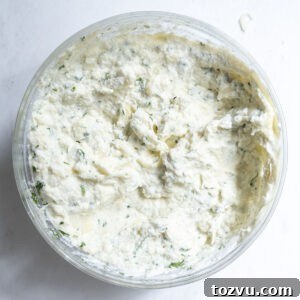 Creamy Ricotta Filling Recipe for Cakes, Cannoli and Pastries 6 Ricotta mixture combined in a bowl.