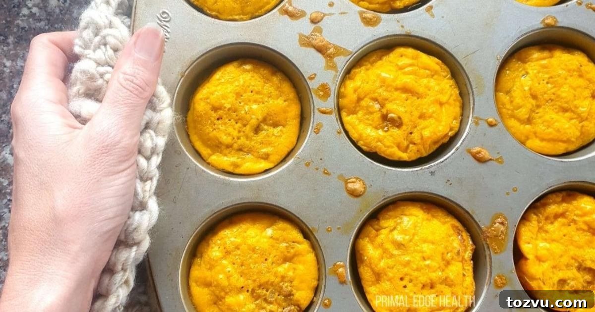17 Thanksgiving Recipes Ready in Minutes 16 Easy Keto Egg Muffins on cooling rack.