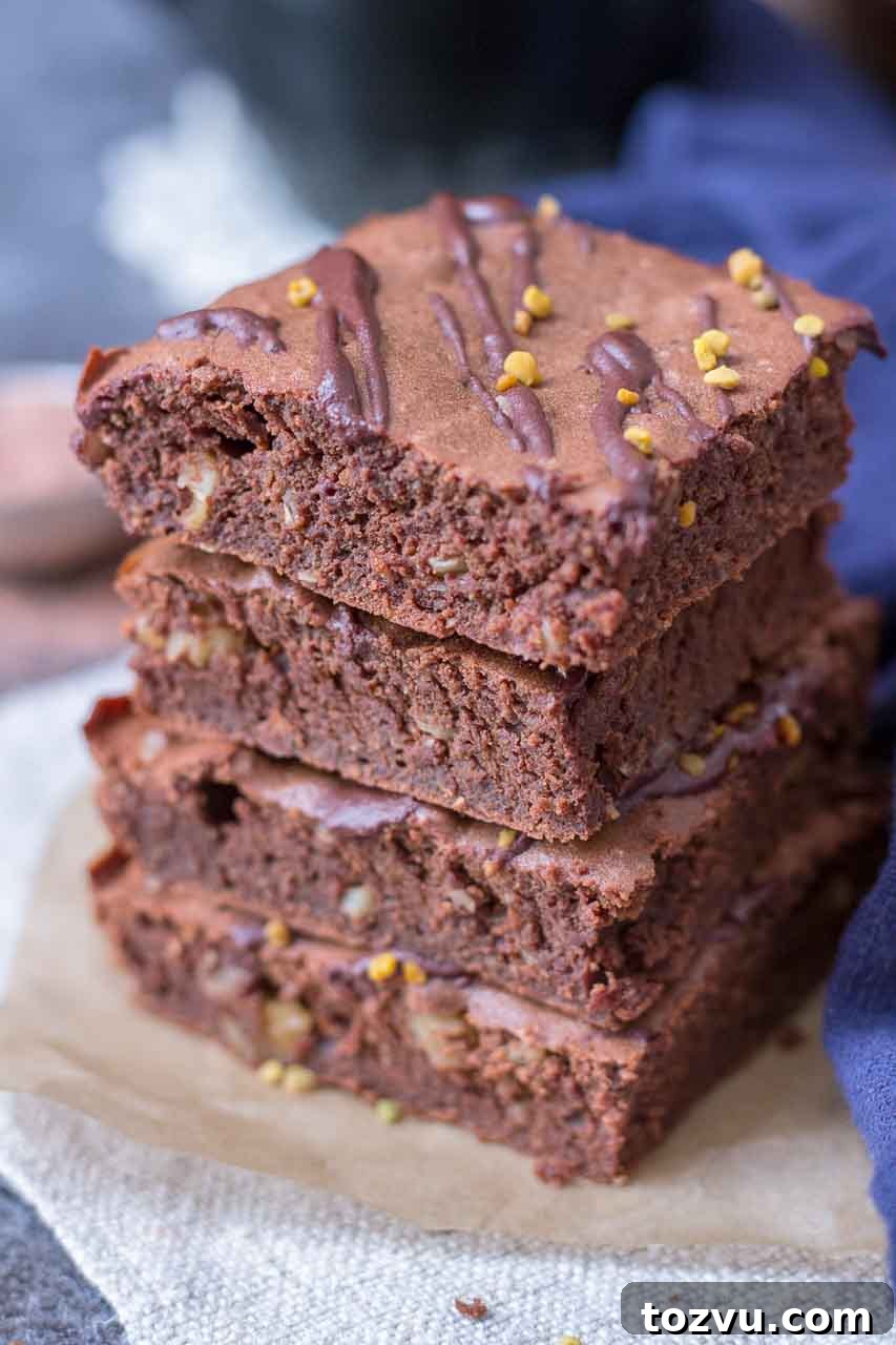 Fudgy Walnut Brownies with Dark Chocolate 3 img 8858 2