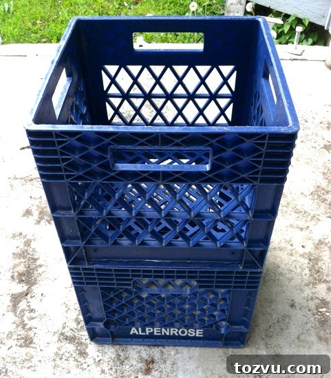 37 Creative DIY Compost Bin Ideas 35 Milk Crate Composter