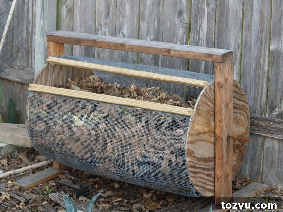 37 Creative DIY Compost Bin Ideas 39 Rotating Drum Compost